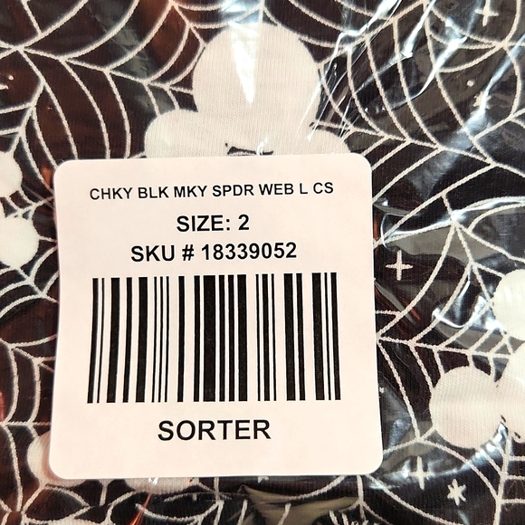 ❤️NWT VINTAGE TORRID DISNEY MICKEY MOUSE SPIDER WEB HALLOWEEN CHEEKY PANTY - Picture 5 of 14